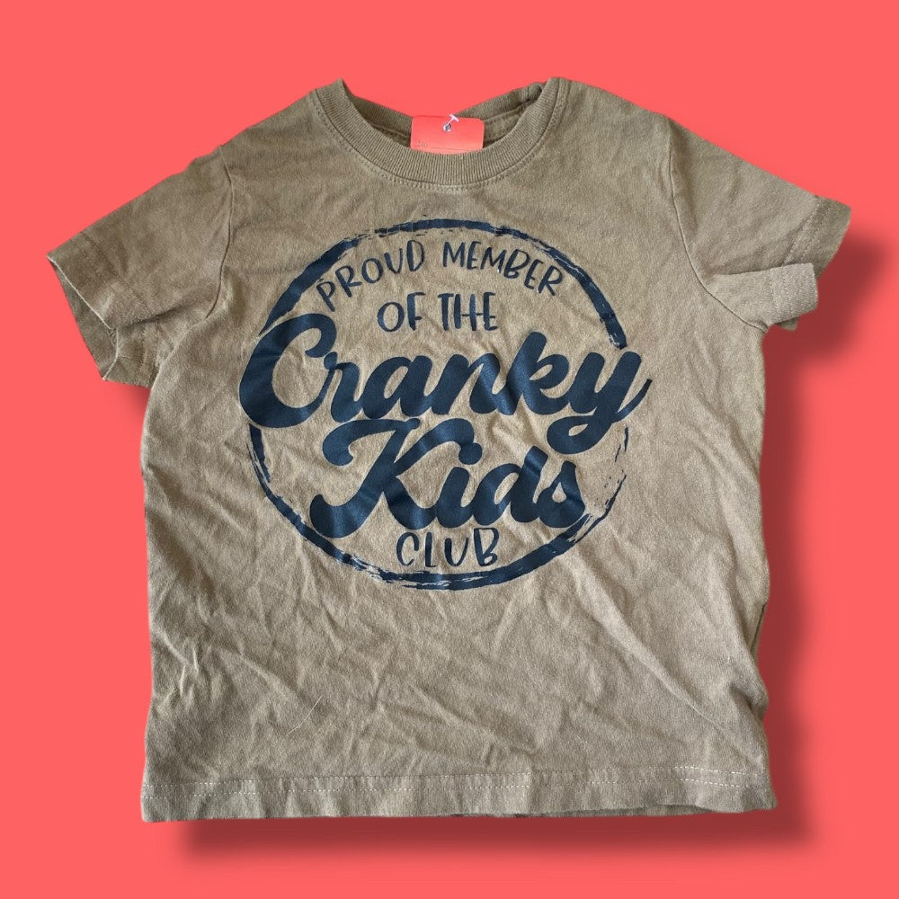 Cranky Club Tee 3Y