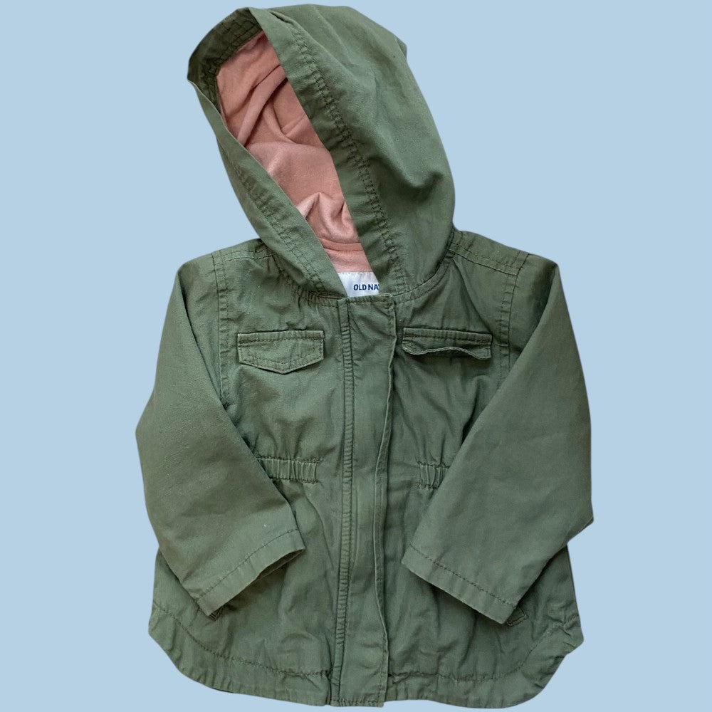 Old Navy Green Jacket 12-18m