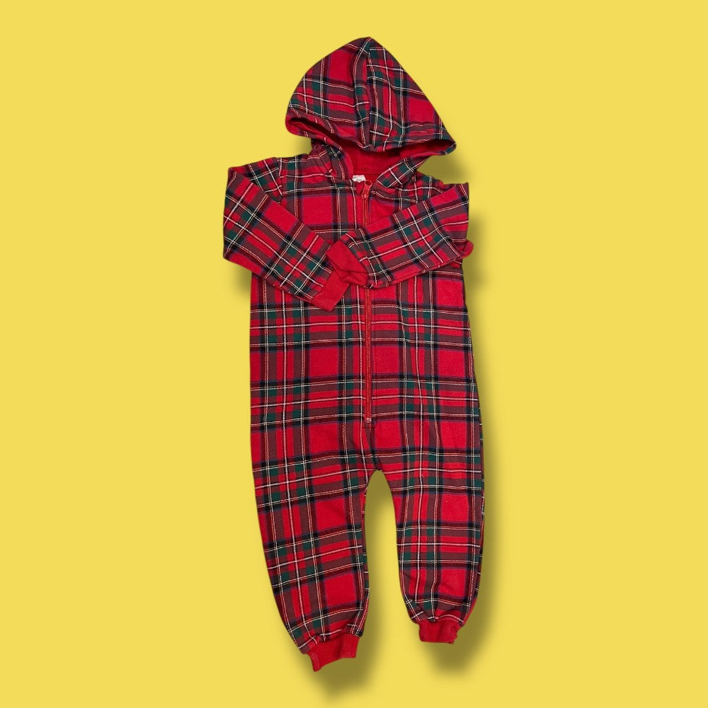 H&amp;M Plaid Romper 18-24m
