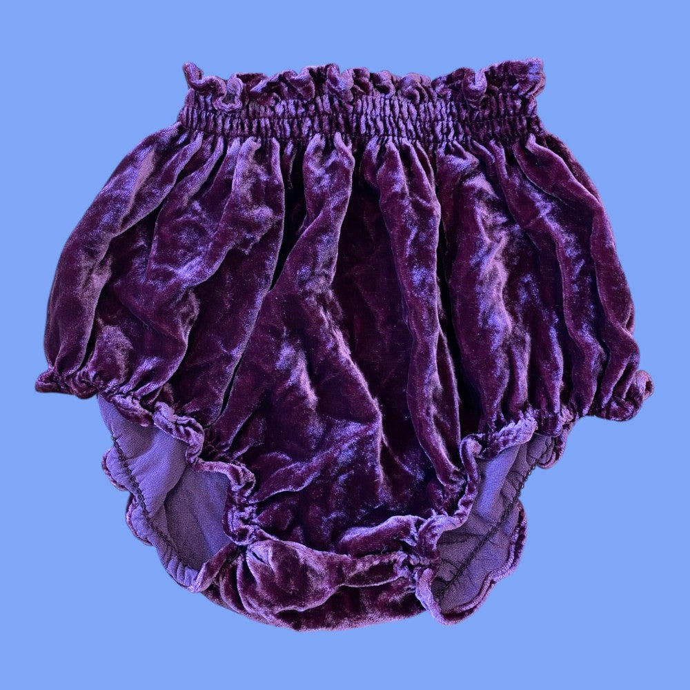 h&amp;m velour bloomer 3y